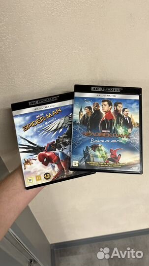 Человек паук 4k blu ray