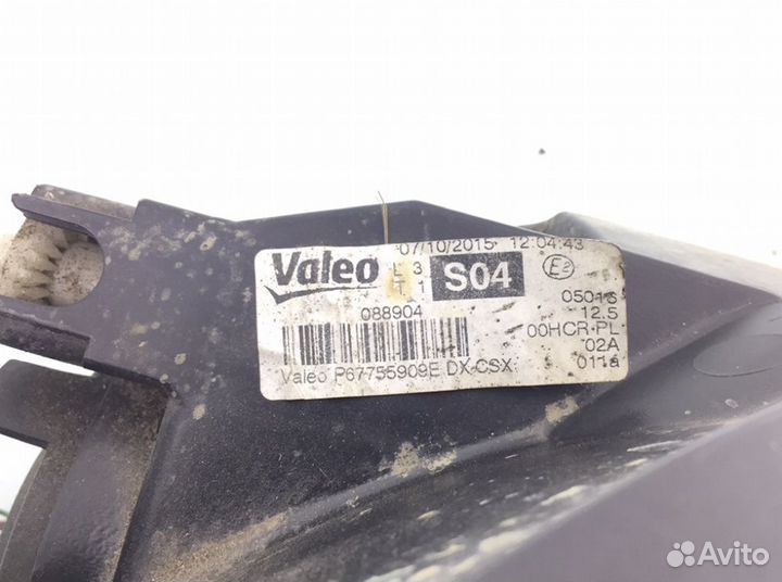 Фара P67755909edxcsx Fiat Punto (2005-2012)