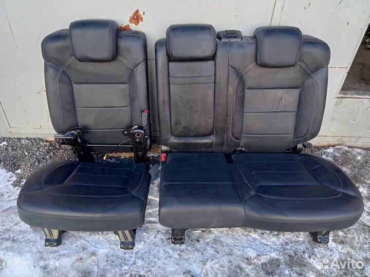 Мерседес гле 166 комплект сидений салон