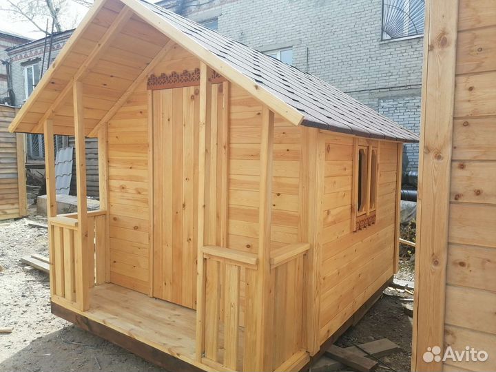 Детский домик для дачи