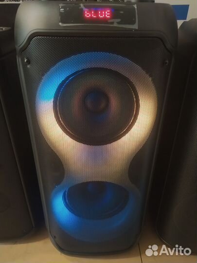 Колонки Eltronic караоке два микрофона