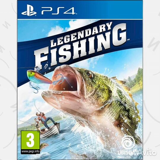 Legendary Fishing PS4, английская версия