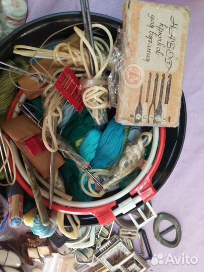 СССР пуговицы иголки крючки