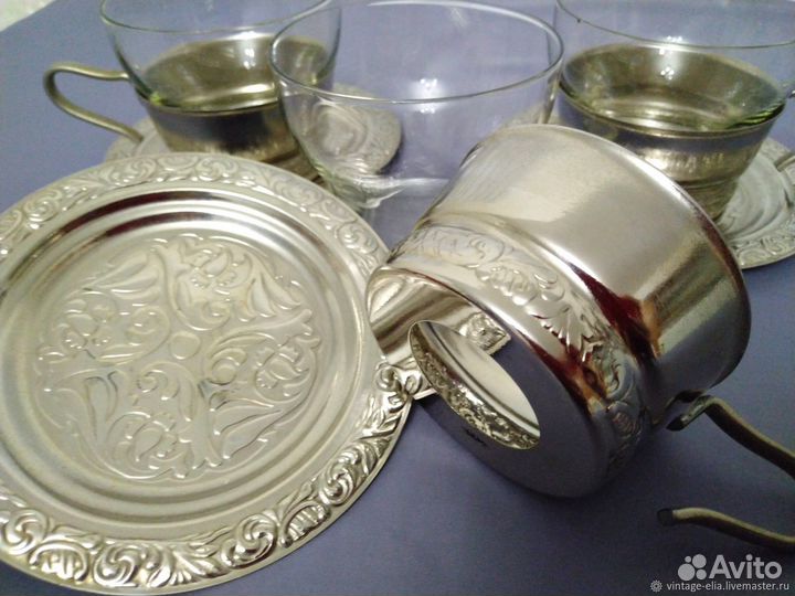 Винтажный подстаканник