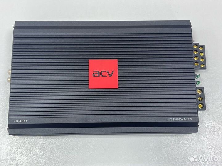 Усилитель 4х канальный ACV LX-4.100