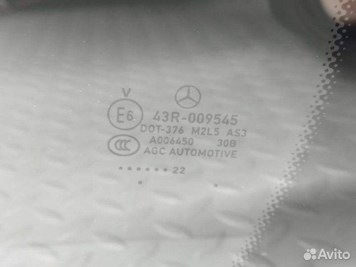 Форточка двери задняя левая Mercedes-Benz Gle W167