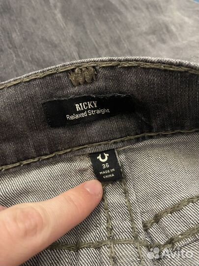 Джинсы true religion широкие