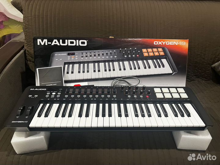 Midi-клавиатура M-Audio Oxygen 49 черный