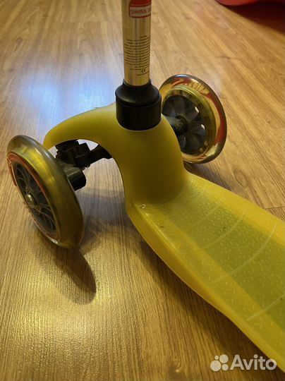 Самокат детский трехколесный бу