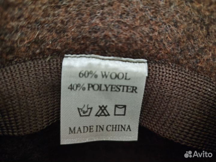 Шляпа женская мягкая фетровая