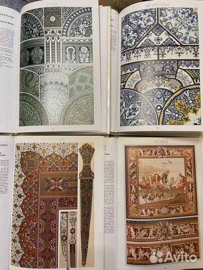 Ornements polychromes (Цветные орнаменты), в 4-х т