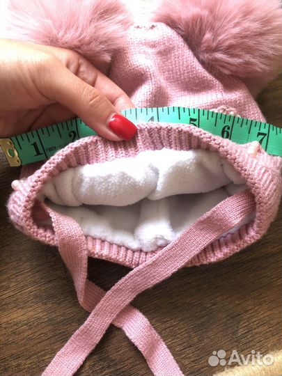 Шапка зимняя для девочки