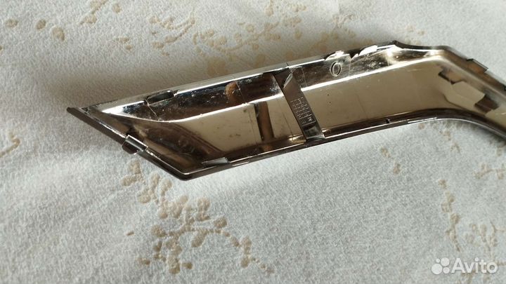 Хромнакладка на решетку радиатора Кашкай j11