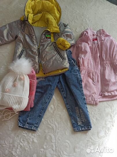 Вещи пакетом на девочку 92-98 размер