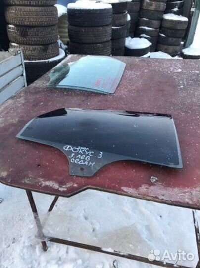 Стекло заднее левое Ford Focus 3 седан 2012-2015