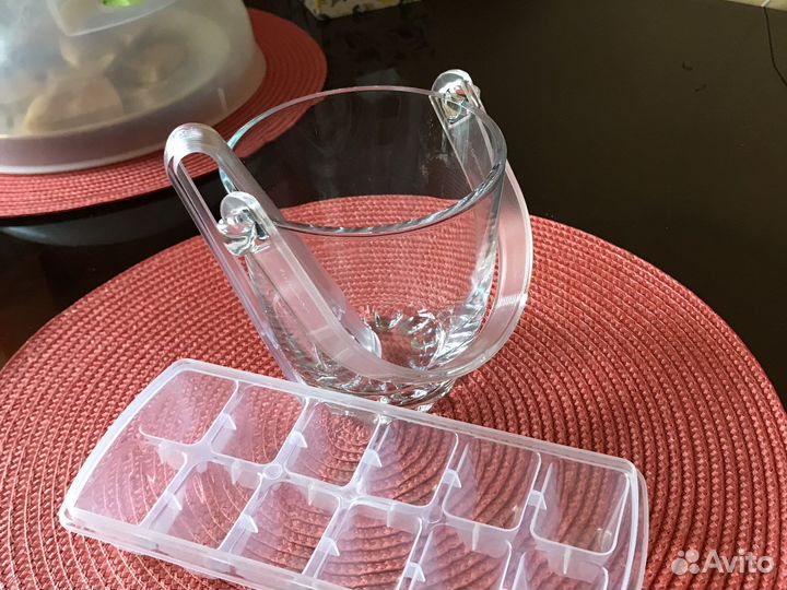 Ведро стеклянная для льда pasabahce