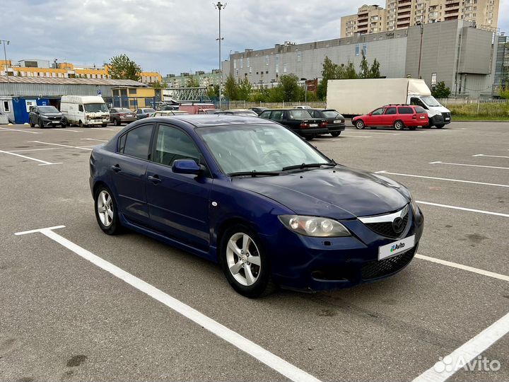 Mazda 3 1.6 МТ, 2005, 223 000 км