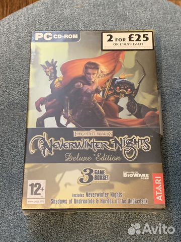 Neverwinter nights Deluxe edition PC (новое)