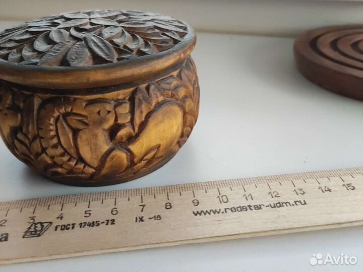 Шкатулка деревянные