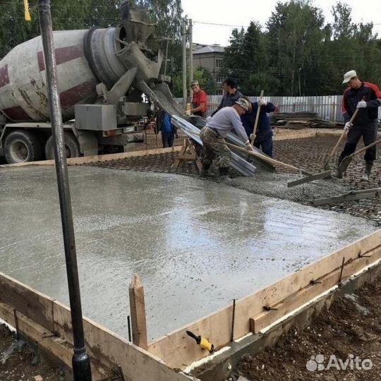 Бетон с доставкой и подачей