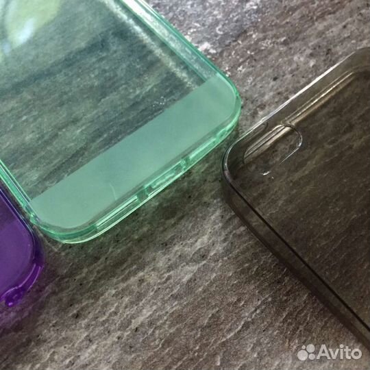 Чехол для iPhone 5/5S/SE Силиконовый Пластиковый