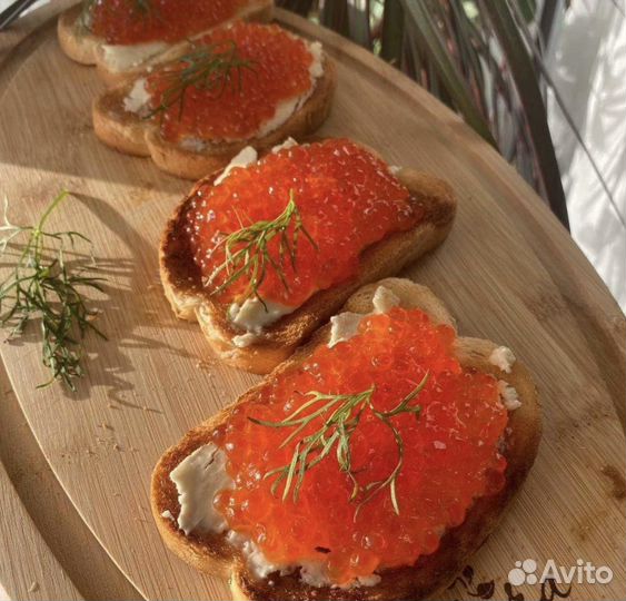 Красная икра горбуши