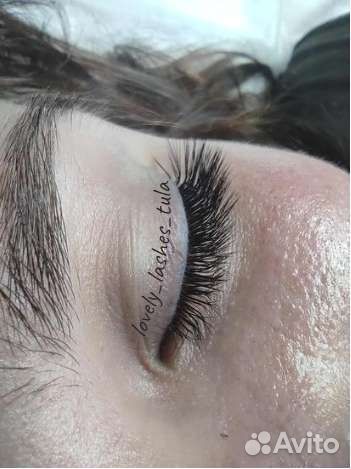 Наращивание ресниц на дому