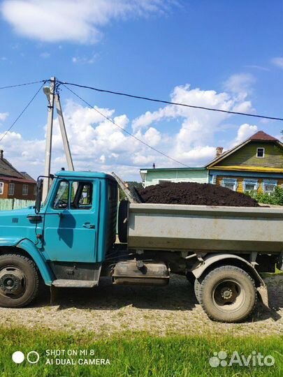 Чернозём Земля Плодородный грунт Навоз с доставкой