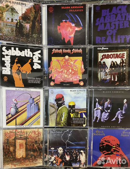 Black Sabbath музыкальные сд диски