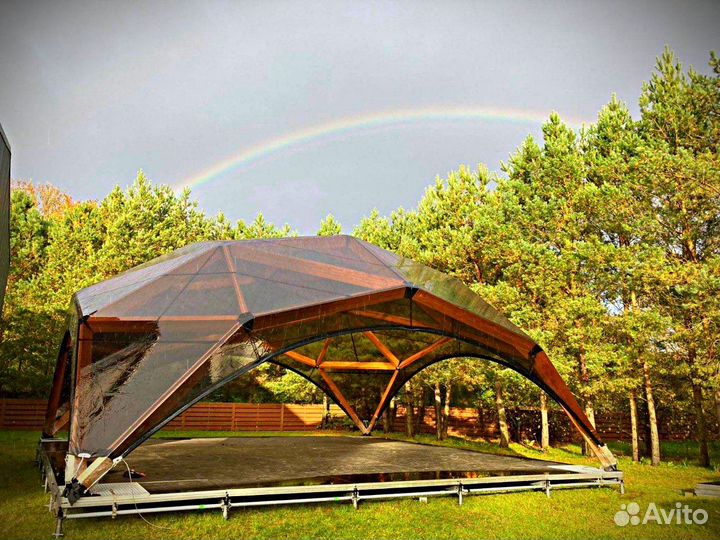 Шатер купольный