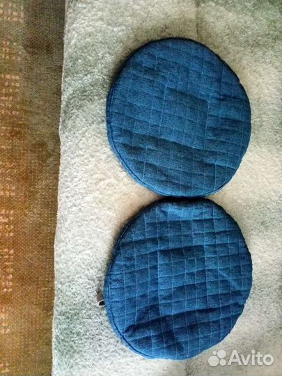 Чехол на круглый табурет.стул новый 2 шт