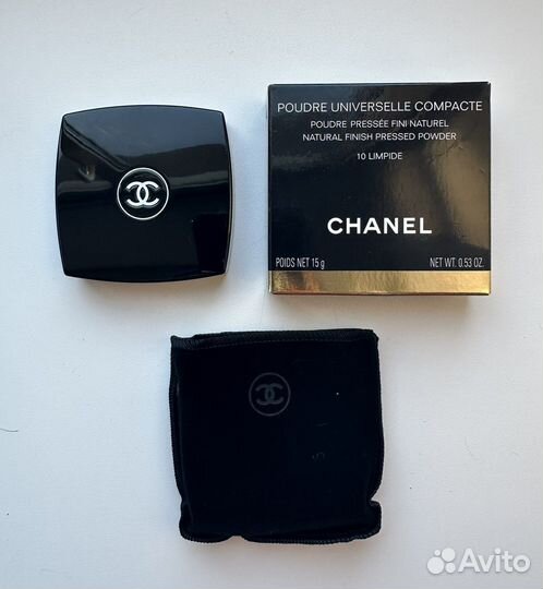 Chanel пудра 10 limpide