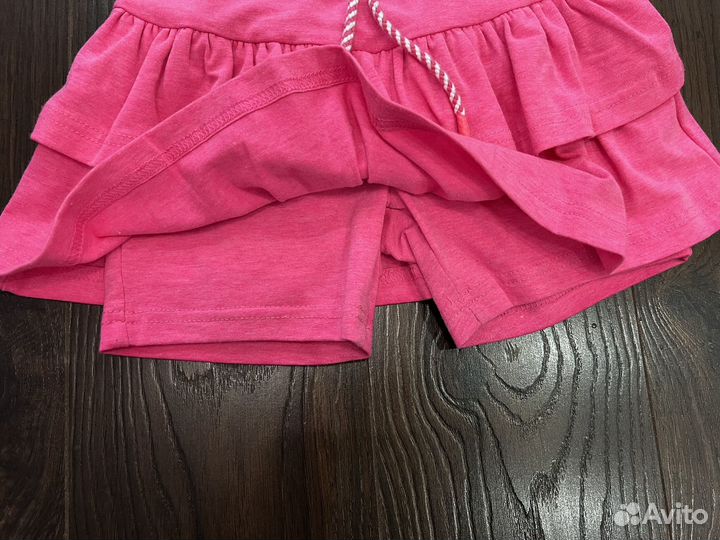 Юбка-шорты для девочки Play Today. Размер 122