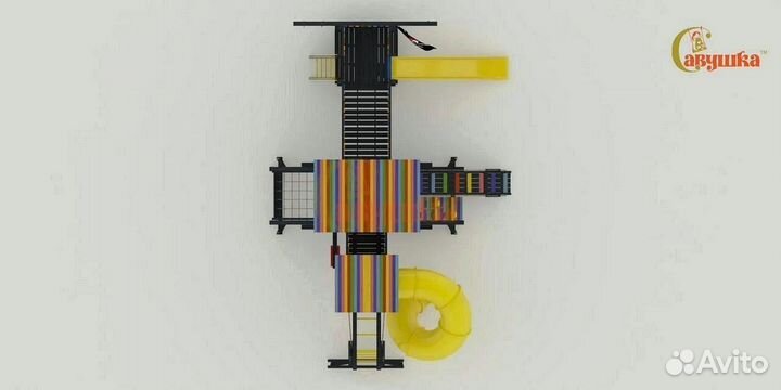 Игровой комплекс качели лодочка гнездо