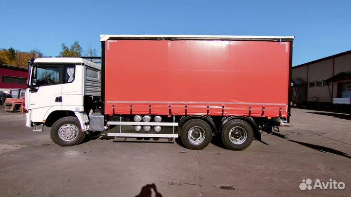 Аренда Тентованный грузовик Shacman, 6x4 с выкупом
