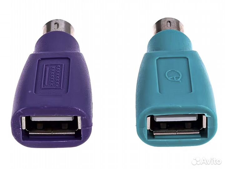 Адаптеры PS/2 к USB для старых клавиатур и мышей