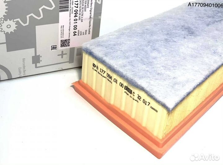 Воздушный фильтр Mercedes-Benz А1770940100