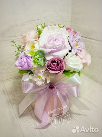 Мыльные цветы