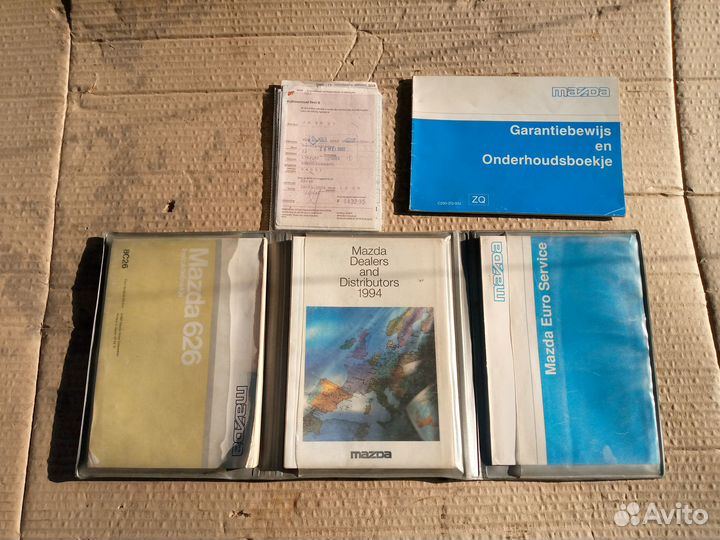Мануал Mazda 626 GE комплект