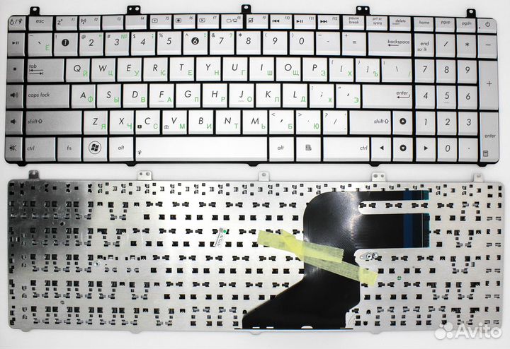 Клавиатура для Asus N55 N55S N75 N75S p/n: 04GN5F