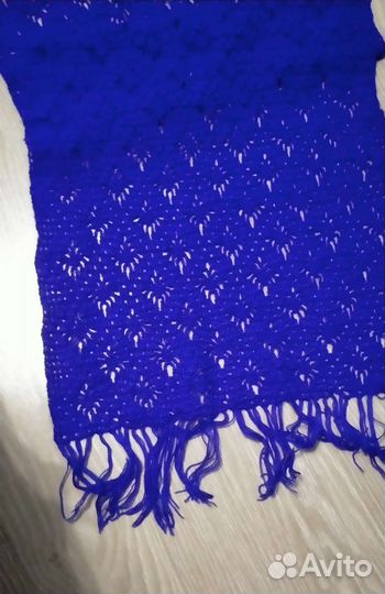 Шарф женский вязаный