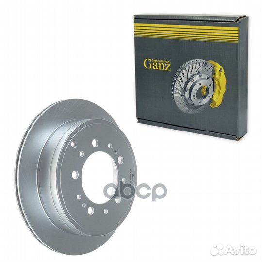 Диск тормозной задний GIJ06033 ganz