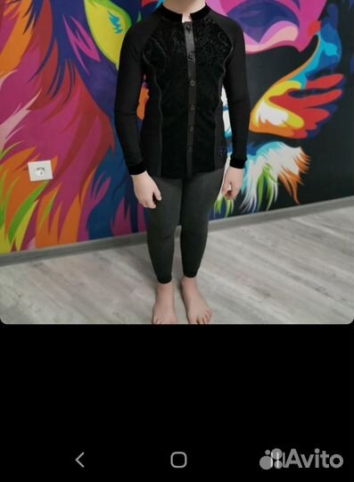 Рубашка,жилет для бальных танцев латина