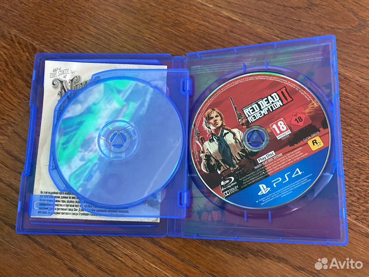 Игра для приставки PS4 RED dead redemtion II