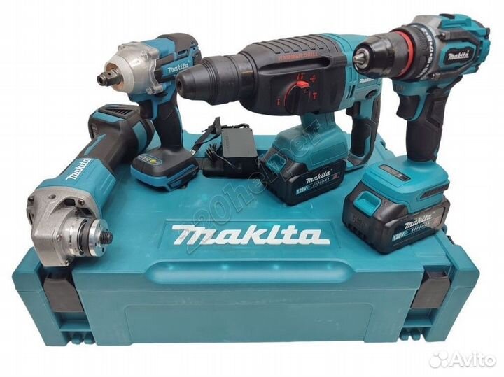 Makita 4в1 набор BL электроинструмента