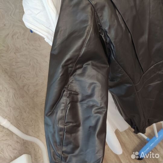 Куртка кожаная лётная шевретовая 58/6 Формтекс