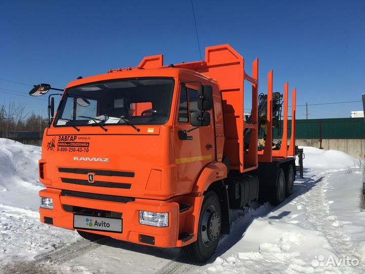 КамАЗ 65115 с КМУ, 2023