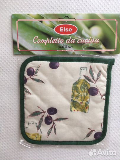 Прихватка с оливками