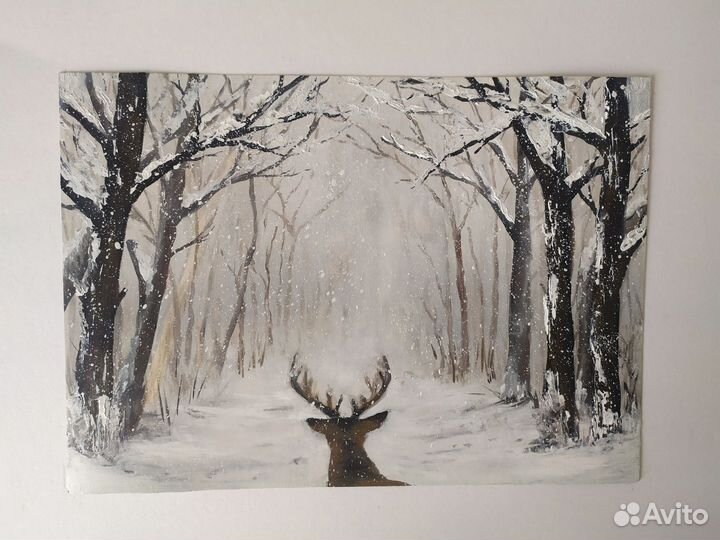 Картина маслом на холсте