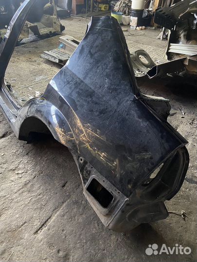 Четверть задняя левая с порогом Renault Logan 1